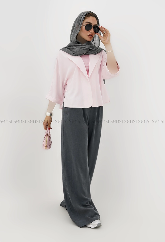 کت زنانه ژاکلین آستین کوتاه کد1005970